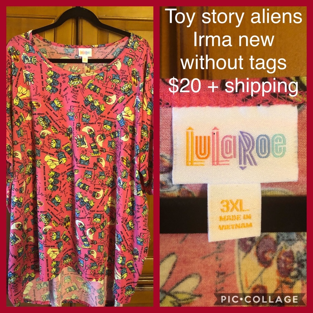 Lularoe Toy story Aliens new without tags.
